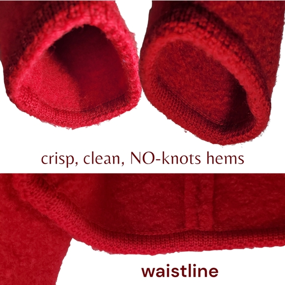 Lands End Women's Petite Vintage 100% Wool Button Front Blazer Cardigan Jacket - Picture 5 of 10